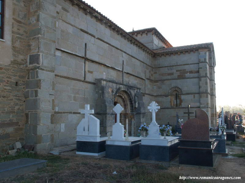 VISTA SUROESTE DE NAVE Y TRANSEPTO